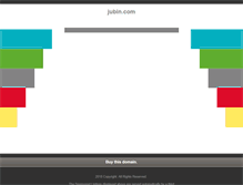 Tablet Screenshot of jubin.com